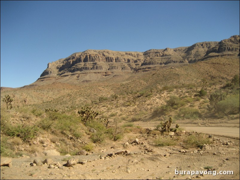 Heading towards Grand Canyon West Rim.