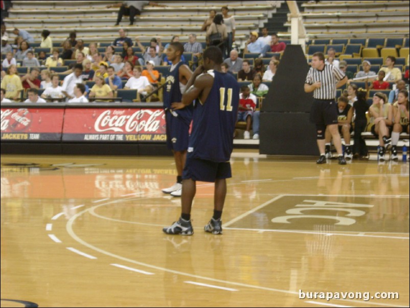 Men's scrimmage.