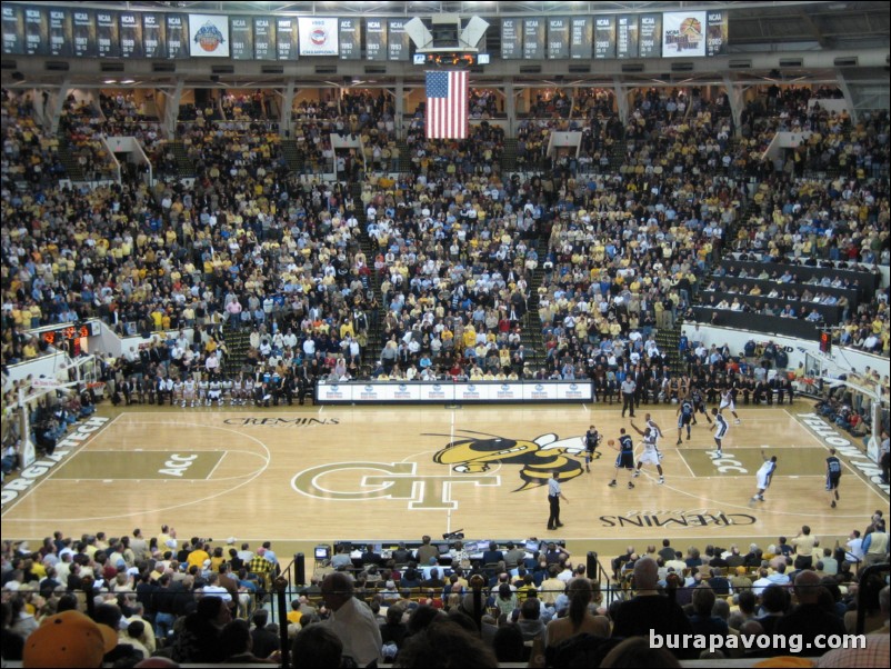 January 10, 2007. Georgia Tech defeats No. 11 Duke, 74-63.