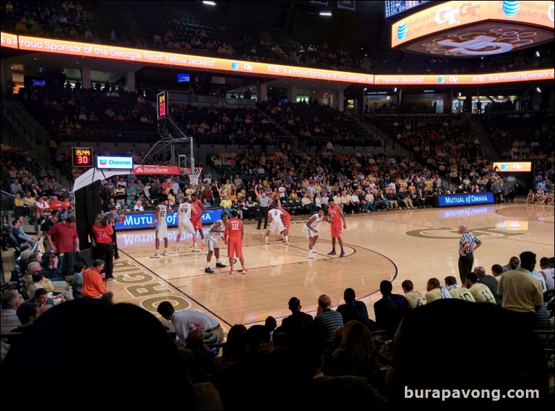 Georgia Tech vs. Clemson. 2/23/2016.