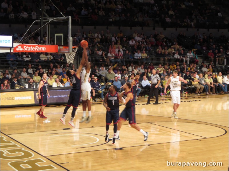 Georgia Tech vs. Duquesne. 12/29/2015.