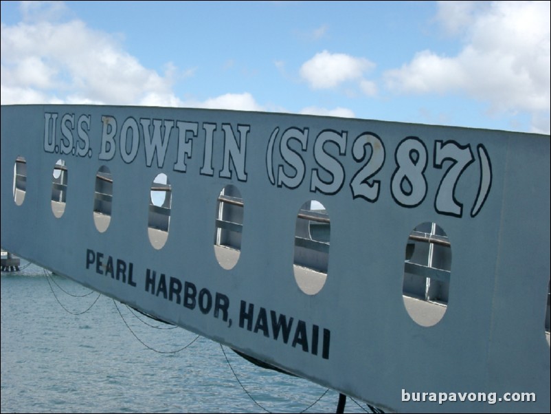 Entrance to U.S.S. Bowfin.