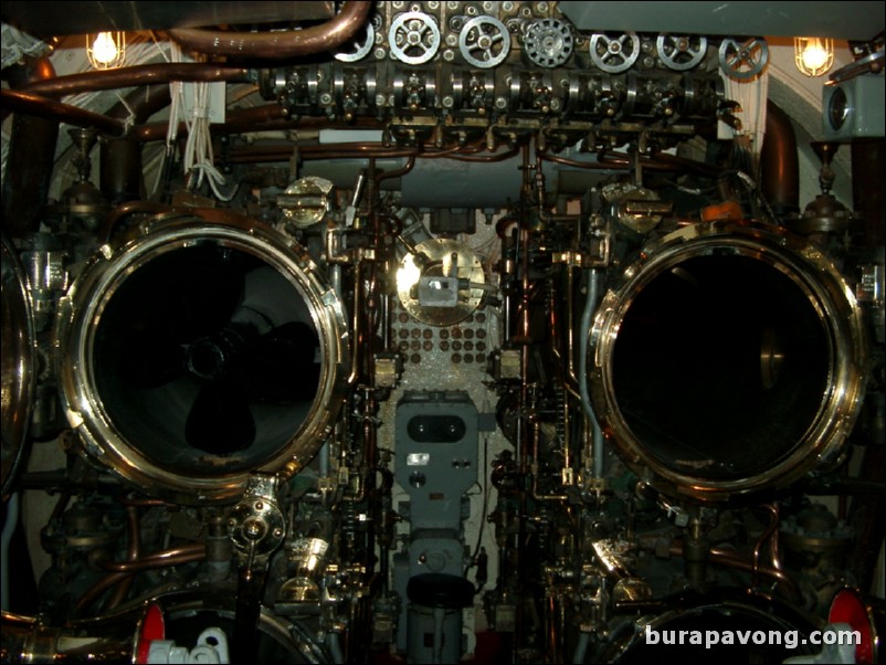 Inside U.S.S. Bowfin.