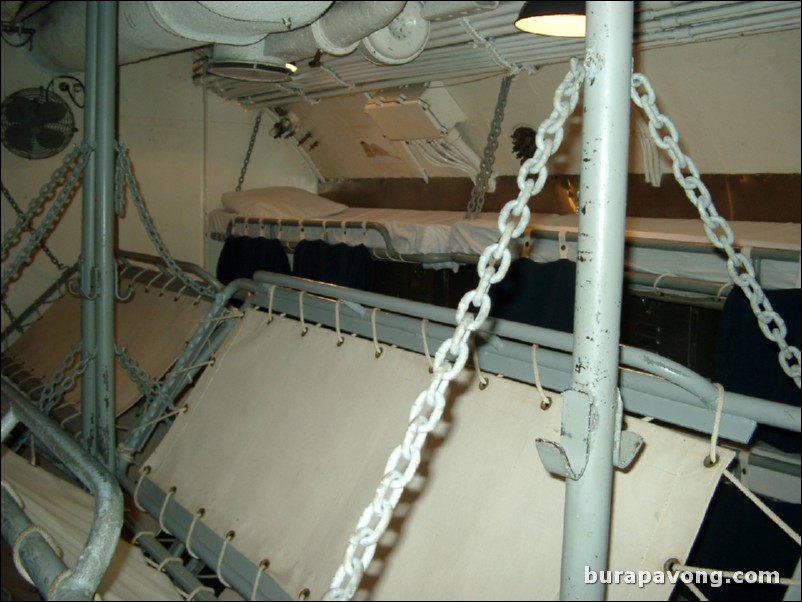 Inside U.S.S. Bowfin.