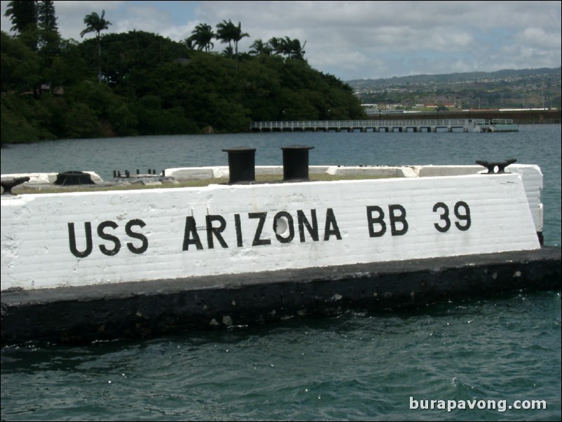 U.S.S. Arizona Memorial.