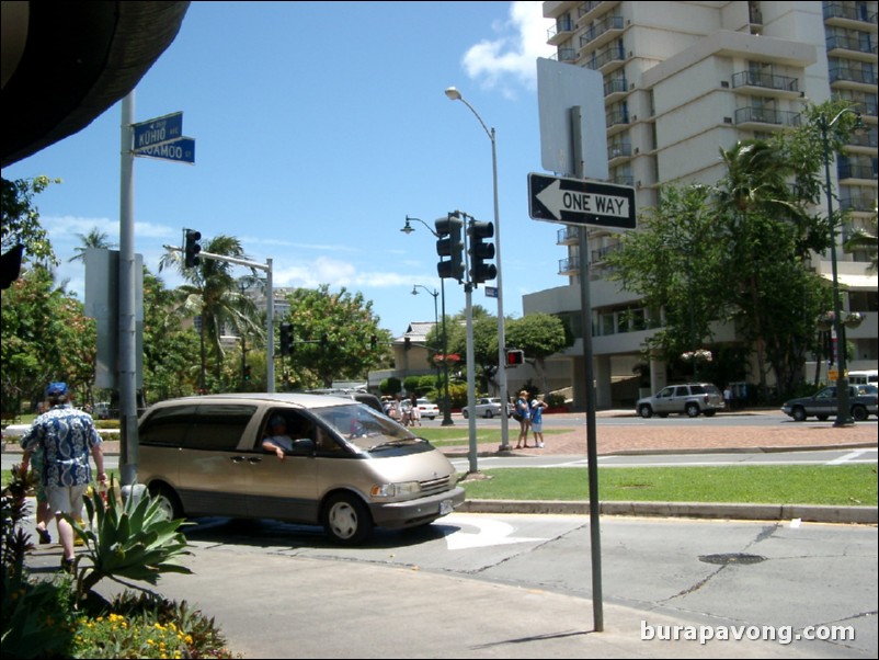 A beautiful day in Waikiki.