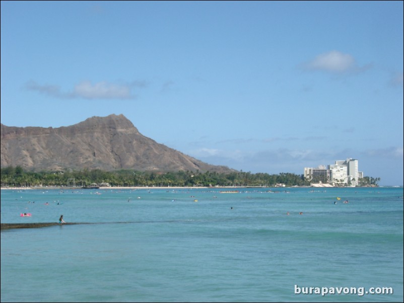 Waikiki Beach.