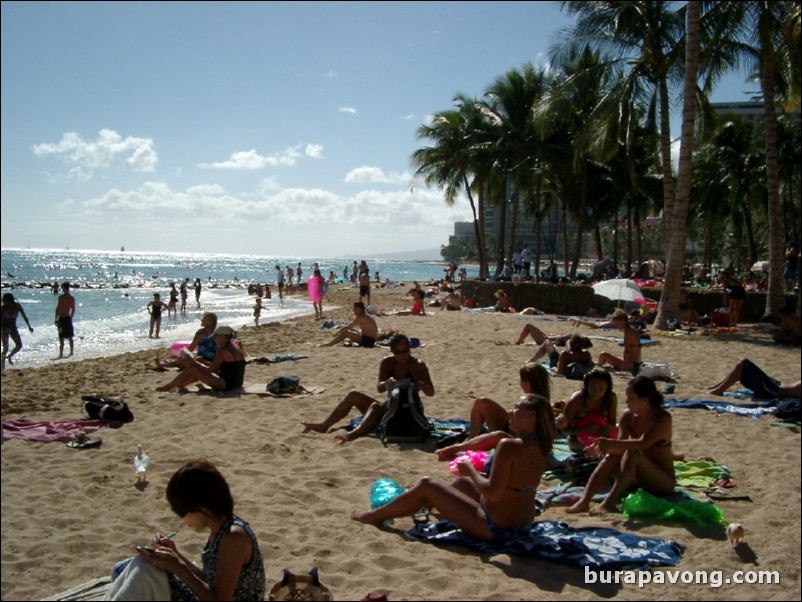 Waikiki Beach.