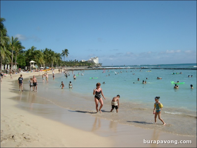 Waikiki Beach.