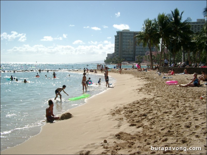 Waikiki Beach.