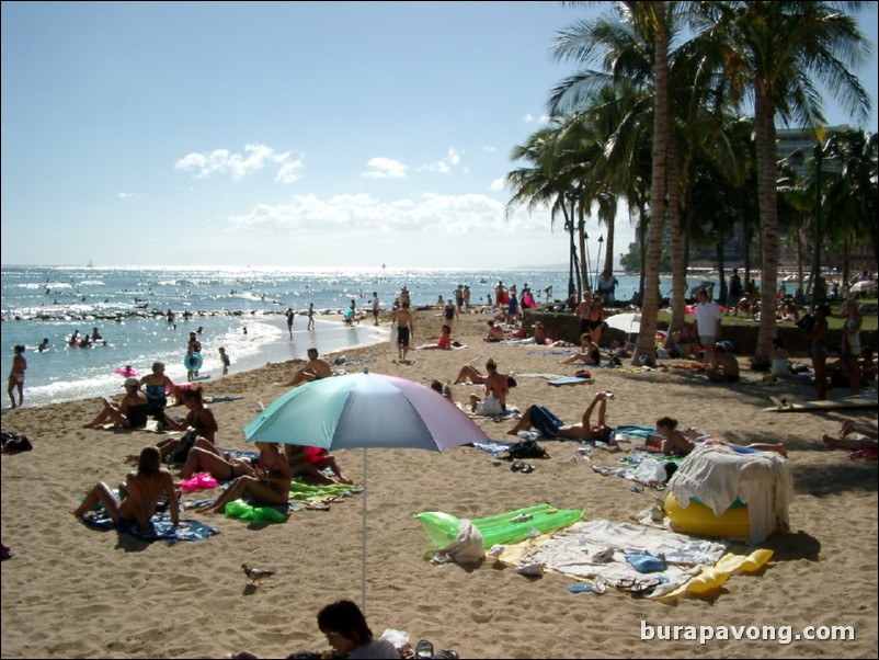 Waikiki Beach.