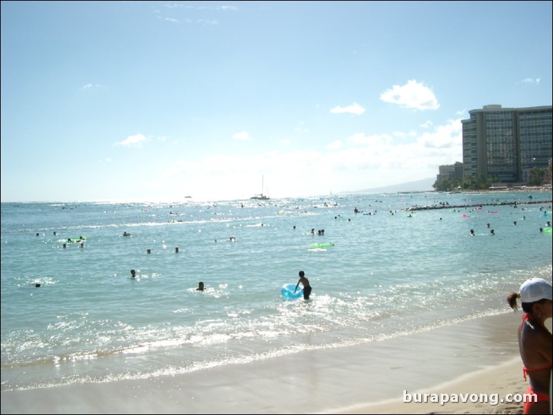 Waikiki Beach.