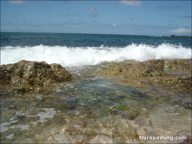 A beach off Hana Highway.