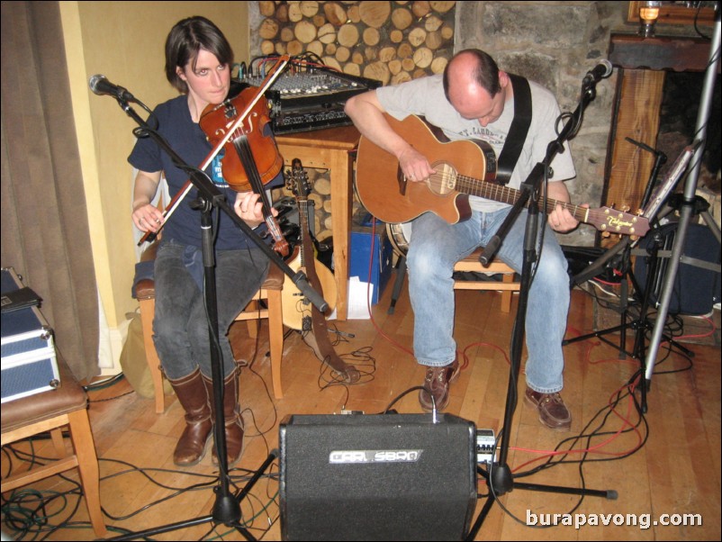 Heartland, a local husband-wife band from Portree.