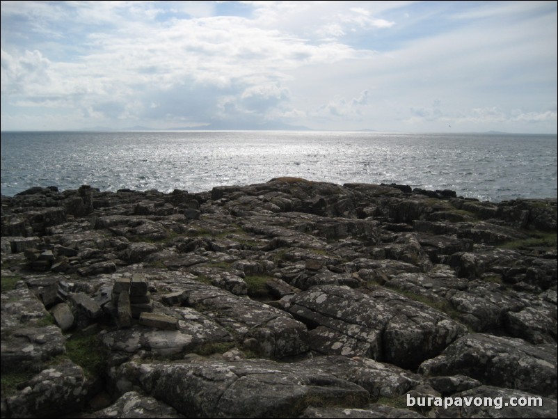 Neist Point rock formations.