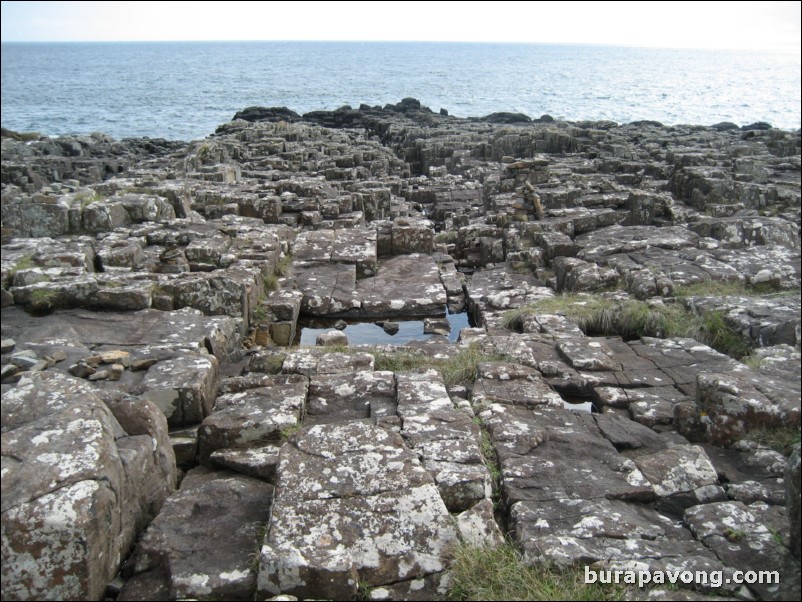 Neist Point rock formations.