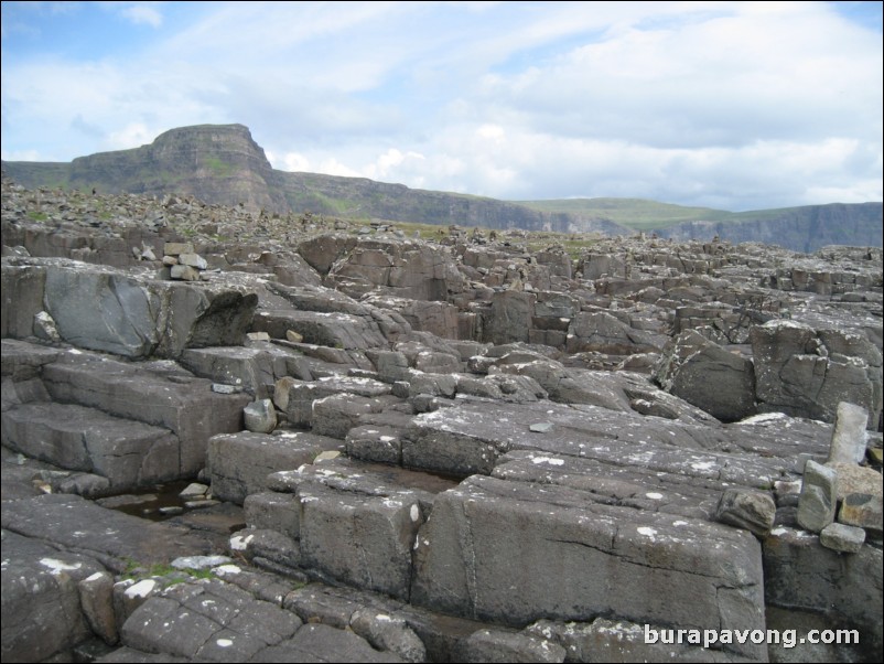 Neist Point rock formations.