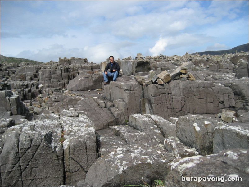 Neist Point rock formations.