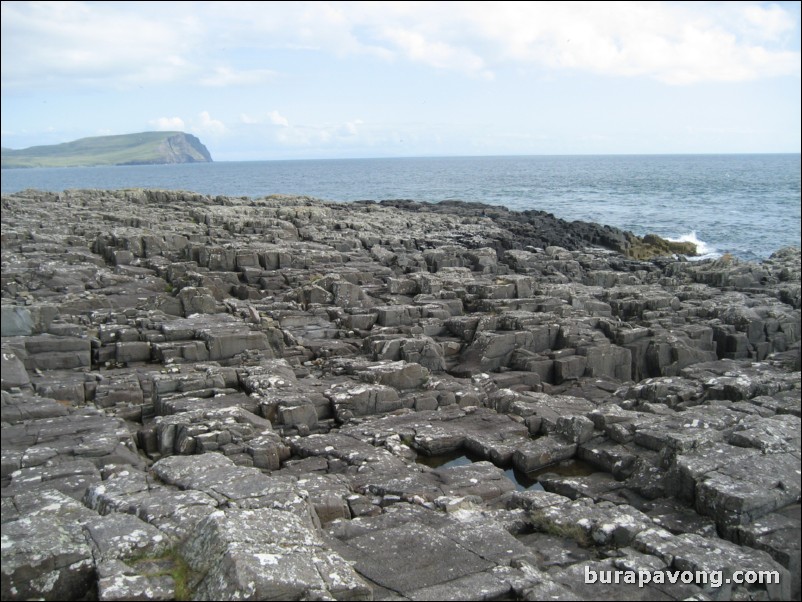 Neist Point rock formations.