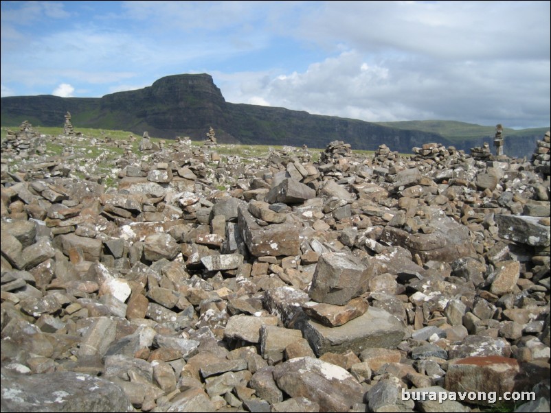 Neist Point rock formations.