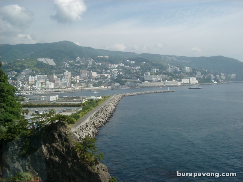 Atami Port, Uomisaki Promontory.