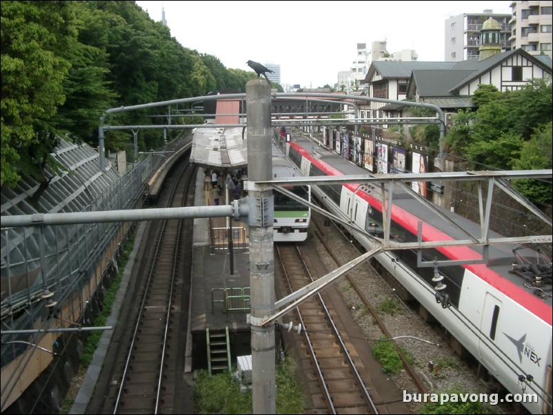 Harajuku station.