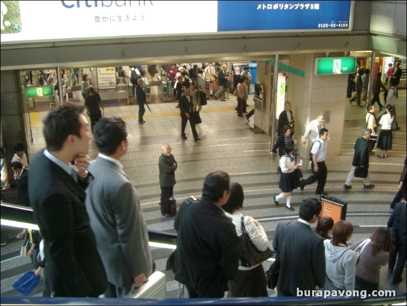 Ikebukuro station.