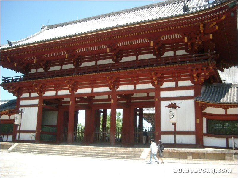 Todai-ji Temple.