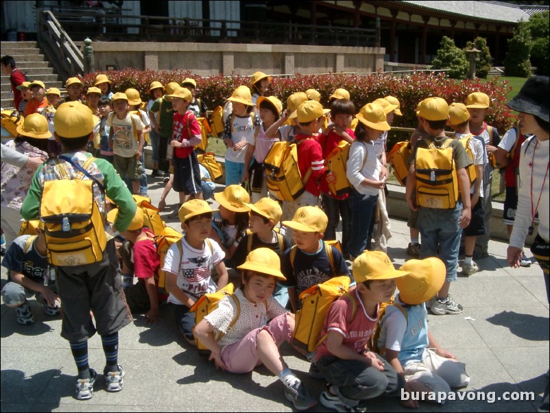 School kids, Todai-ji Temple.