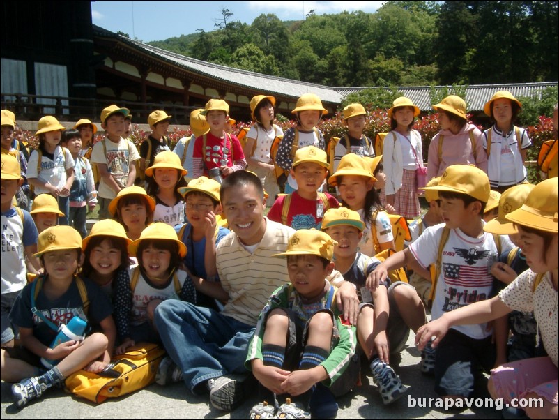 School kids, Todai-ji Temple.