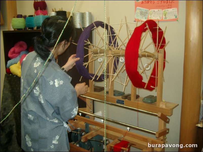 Nishijin Textile Center, Kyoto.