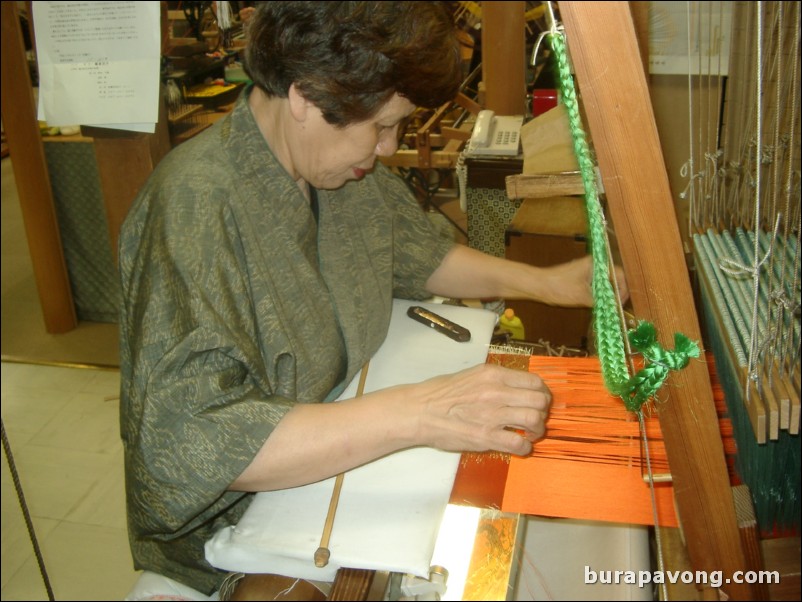 Nishijin Textile Center, Kyoto.