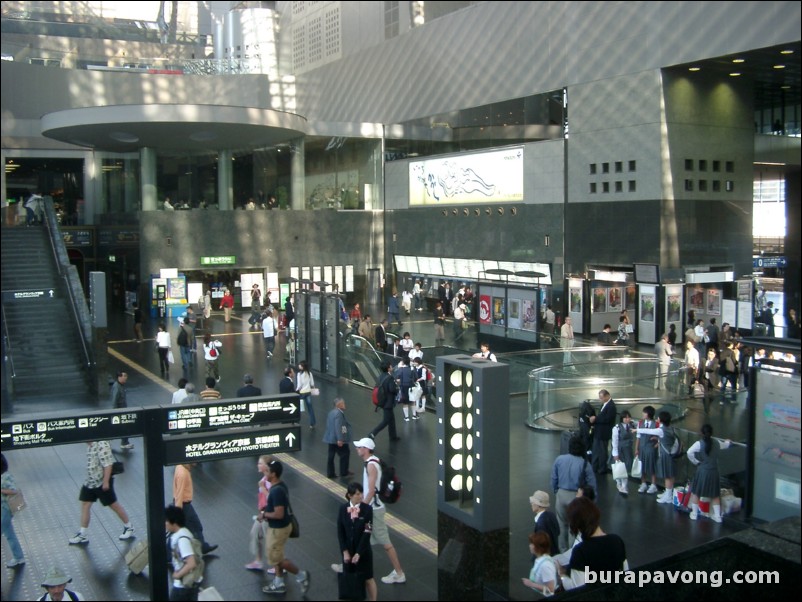 Kyoto Station.