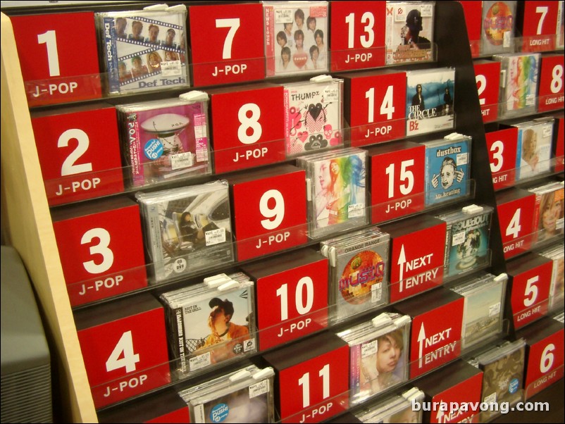 Music store, AEON shopping center.