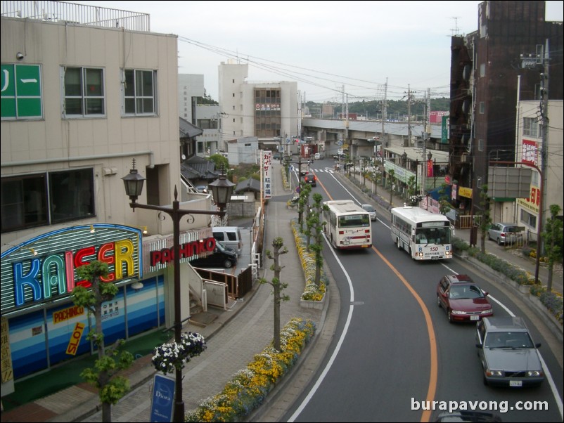 Around Narita station.