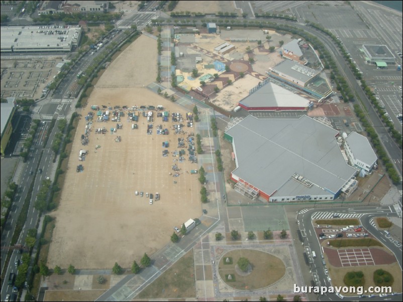 View from ANA Gate Tower Hotel.