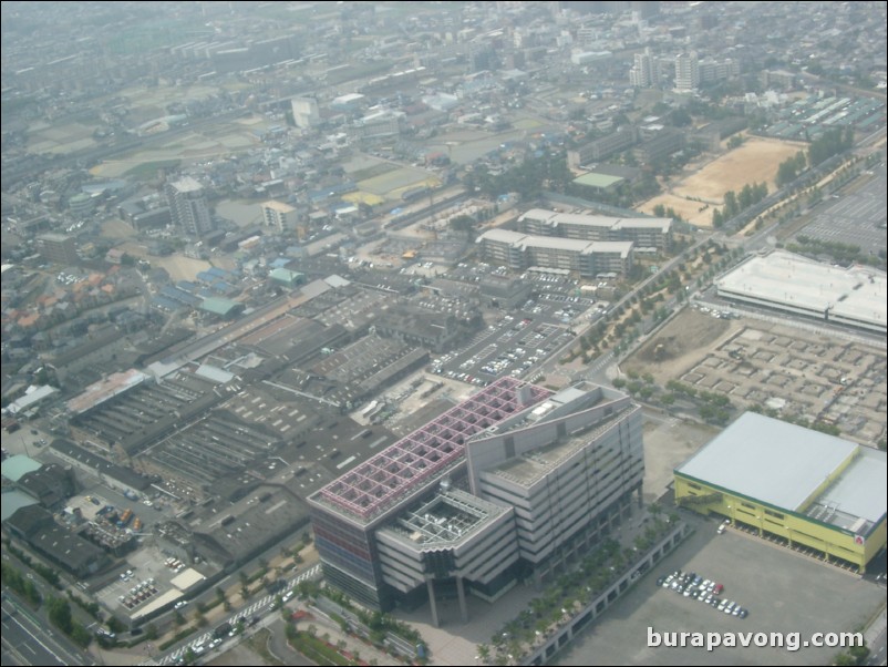 View from ANA Gate Tower Hotel.