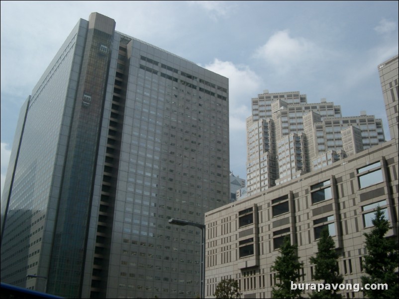 Skyscrapers of west Shinjuku.