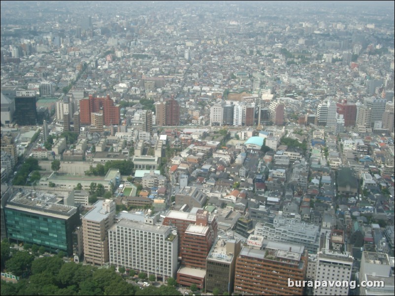 View of Shinjuku from Tokyo Metropolitan Government Building No. 1.