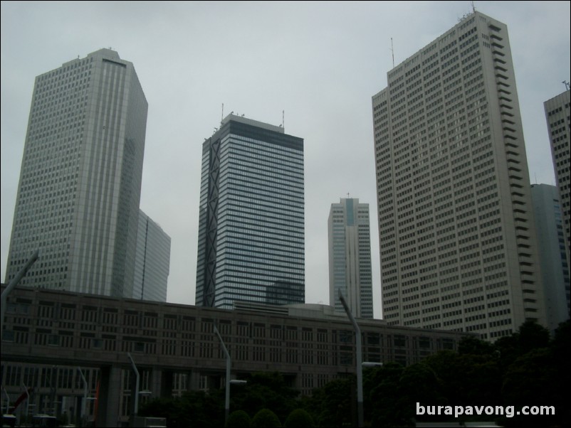 Skyscrapers of west Shinjuku.