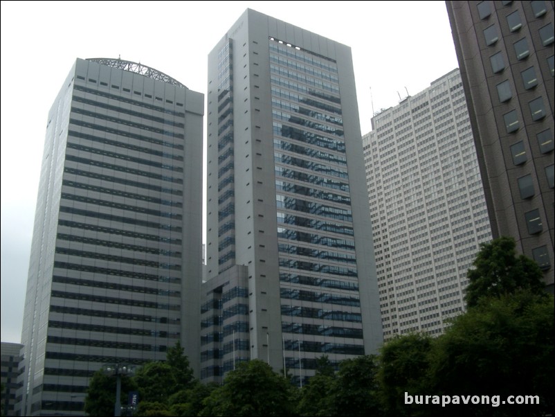 Skyscrapers of west Shinjuku.