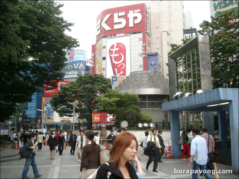 East Shinjuku.