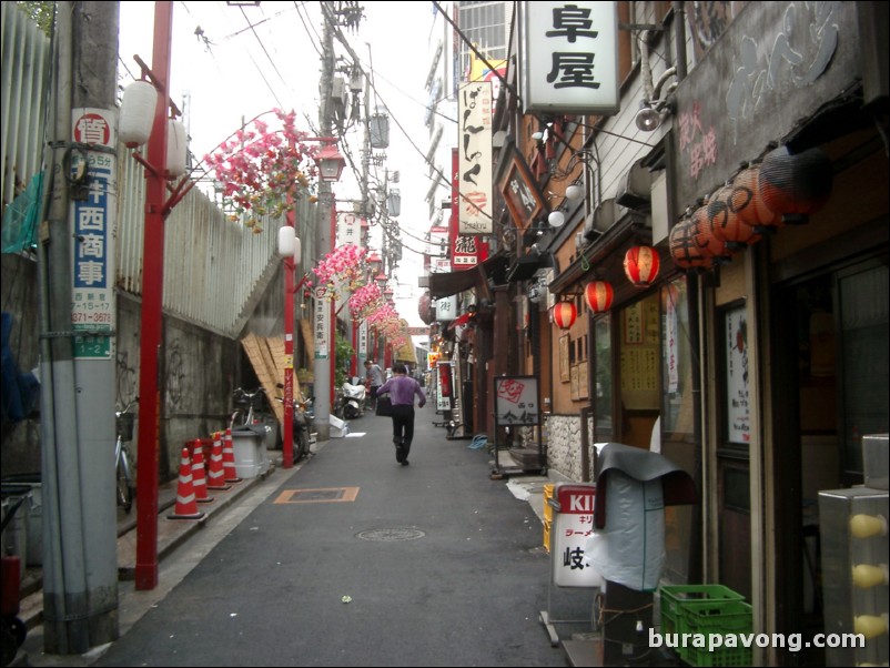 Shomben Yukocho (Piss Alley).