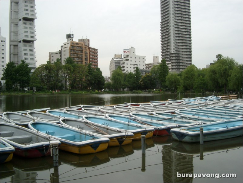 Ueno-koen (Ueno Park).