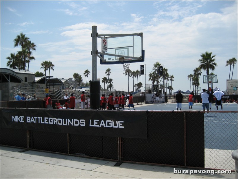 Nike Battlegrounds League at Venice Beach.