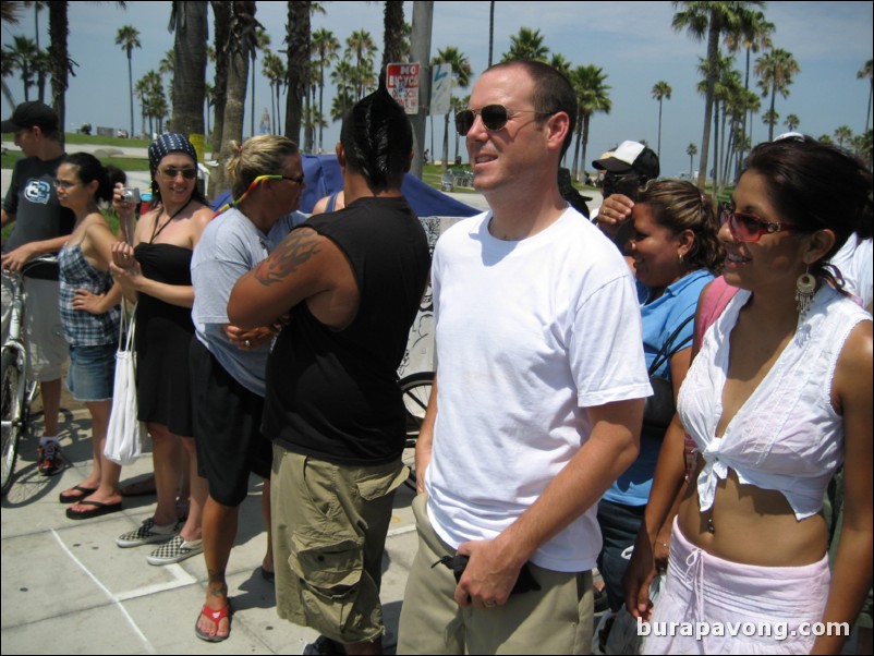 Venice Beach and Boardwalk.