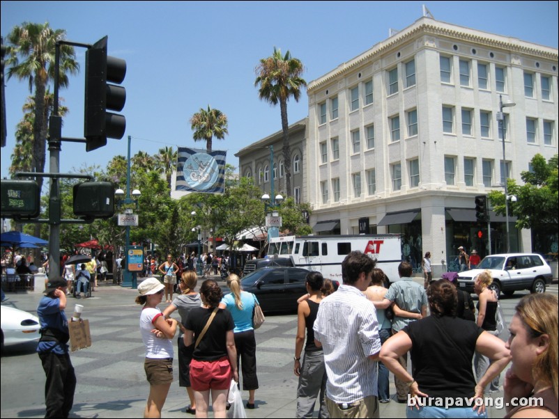 Third Street Promenade in Santa Monica, West L.A.