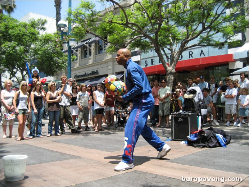 Third Street Promenade in Santa Monica, West L.A.