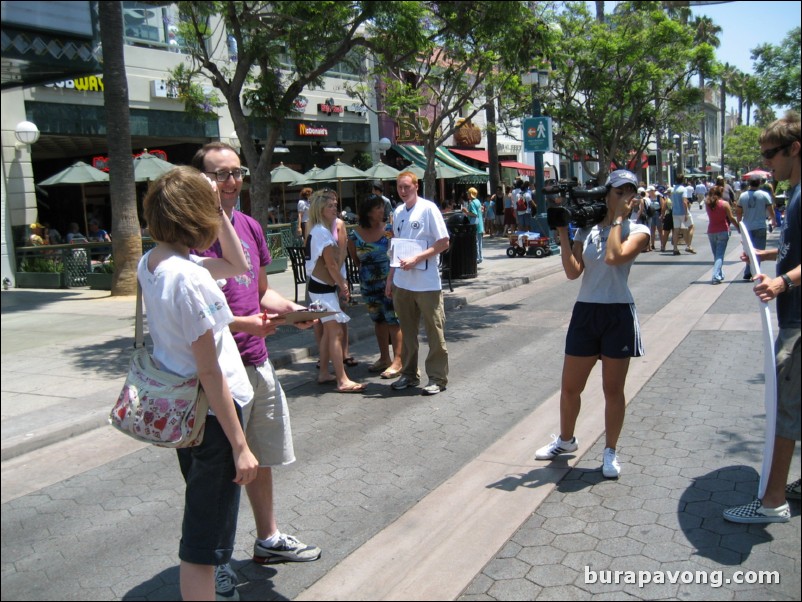 Third Street Promenade in Santa Monica, West L.A.