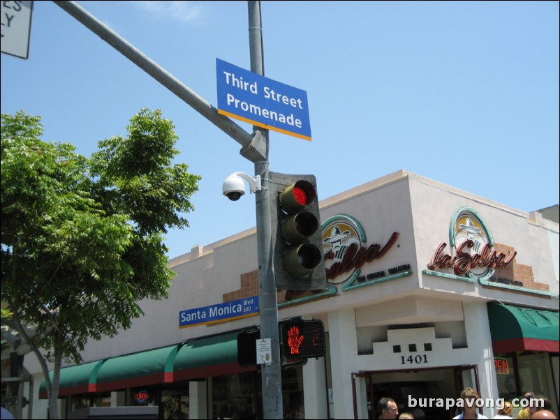 Third Street Promenade in Santa Monica, West L.A.